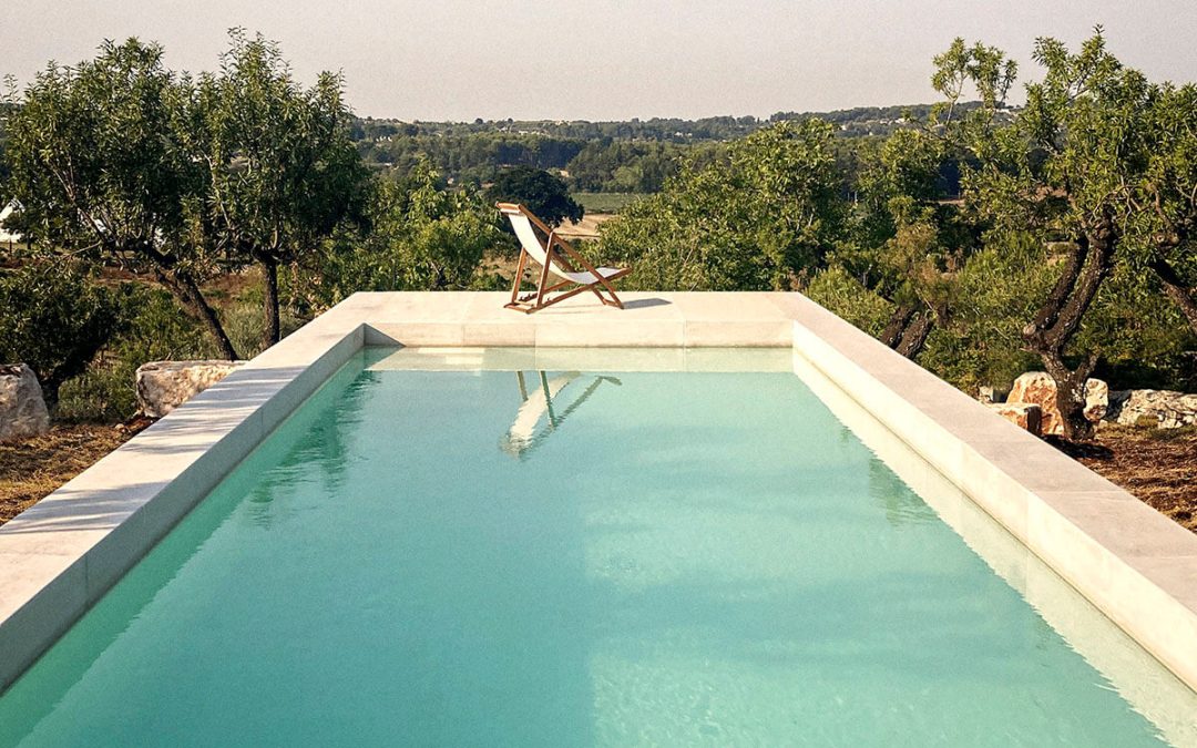 A dream pool in Ostuni, Apulia